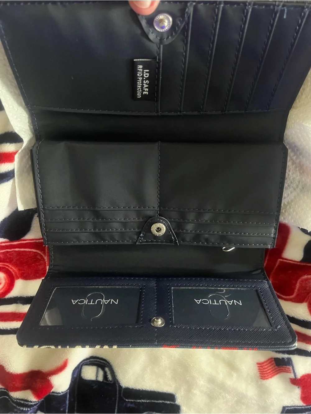 Nautica clutch wallet